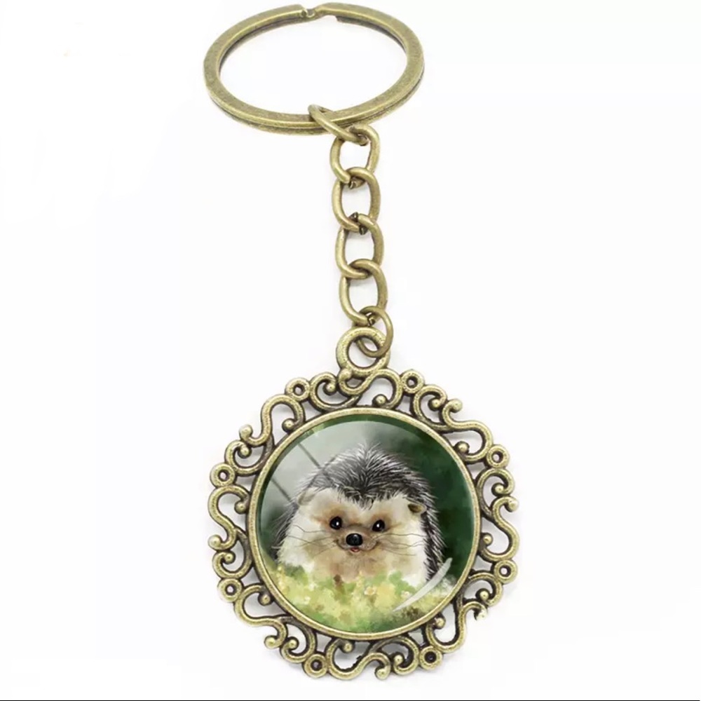 $2 Hedgehog keychain new $2 WITH ANY $10 ORDER OR MORE - Picture 2 of 12